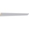 Ekena Millwork 1"H x 1 1/8"P x 1 1/8"F x 94 1/2"L Edinburgh Crown Moulding MLD02X02X01ED - alternate 3